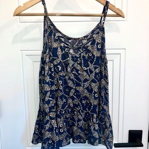 adorable tank top with cute pattern on the chest